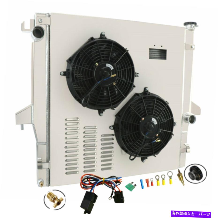 Radiator 2003-10 Dodge Ram 2500 3500 4500 5.9L 6.7Lラジエーター4列ファンシュラウドリレー For 2003-10 Dodge Ram 2500 3500 4500 5.9L 6.7L Radiator 4 Rows Fan Shroud Relay【並行輸入品】｜Us Custom Parts Shop USDM