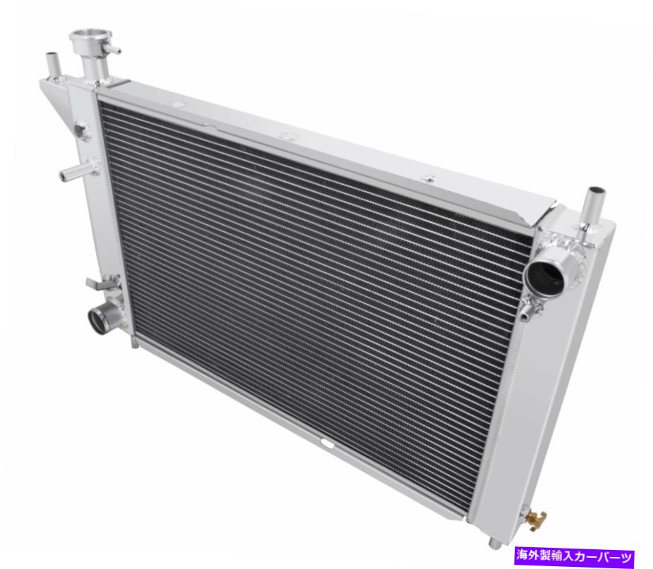 Radiator Frostbite Aircraft Polished Aluminium Radiator 4 row for 1994-1996 Ford Mustang Frostbite Aircraft Polished Aluminum Radiator 4 Row for 1994-1996 Ford Mustang【並行輸入品】|Us Custom Parts Shop USDM