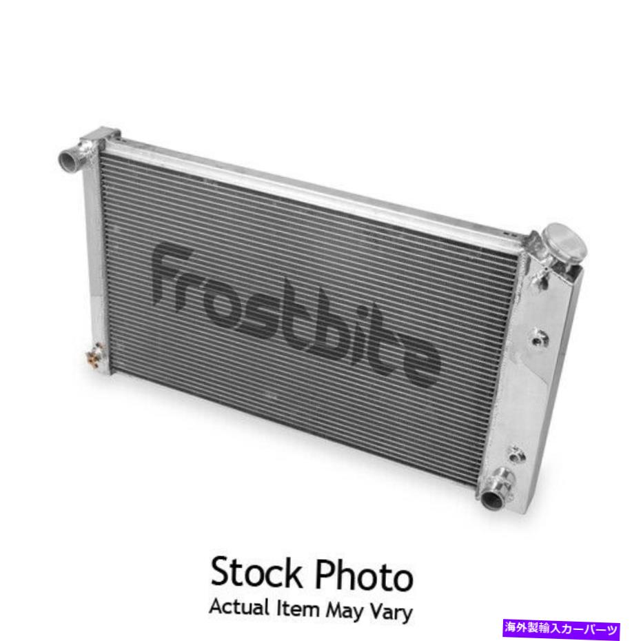 Radiator Frostbite FB146アルミニウムラジエーター、4列、1967-1969 Camaro/Firebird Frostbite FB146 Aluminum Radiator, 4 Row, 1967-1969 Camaro/Firebird【並行輸入品】