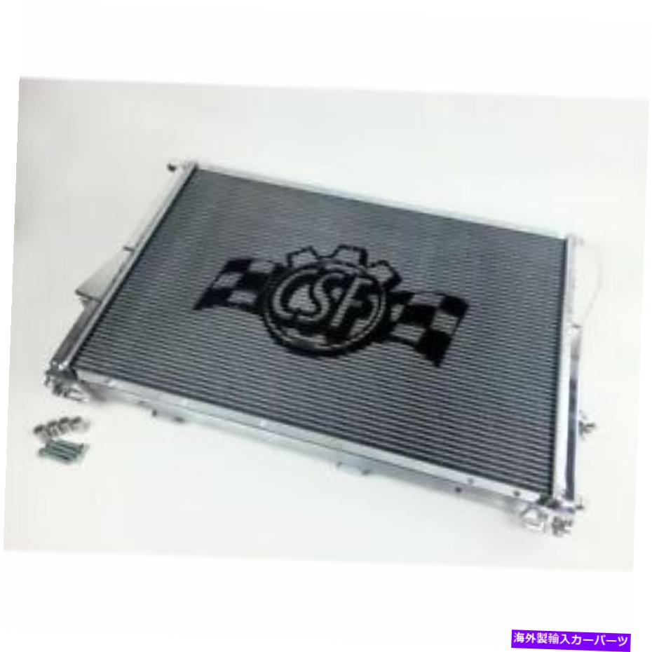 Radiator CSF 7064ラジエーターレーシングアルミニウム用BMW 540i M5 1995-03マニュアルトランス CSF 7064 Radiator Racing Aluminum Polished For BMW 540I M5 1995-03 Manual Trans【並行輸入品】