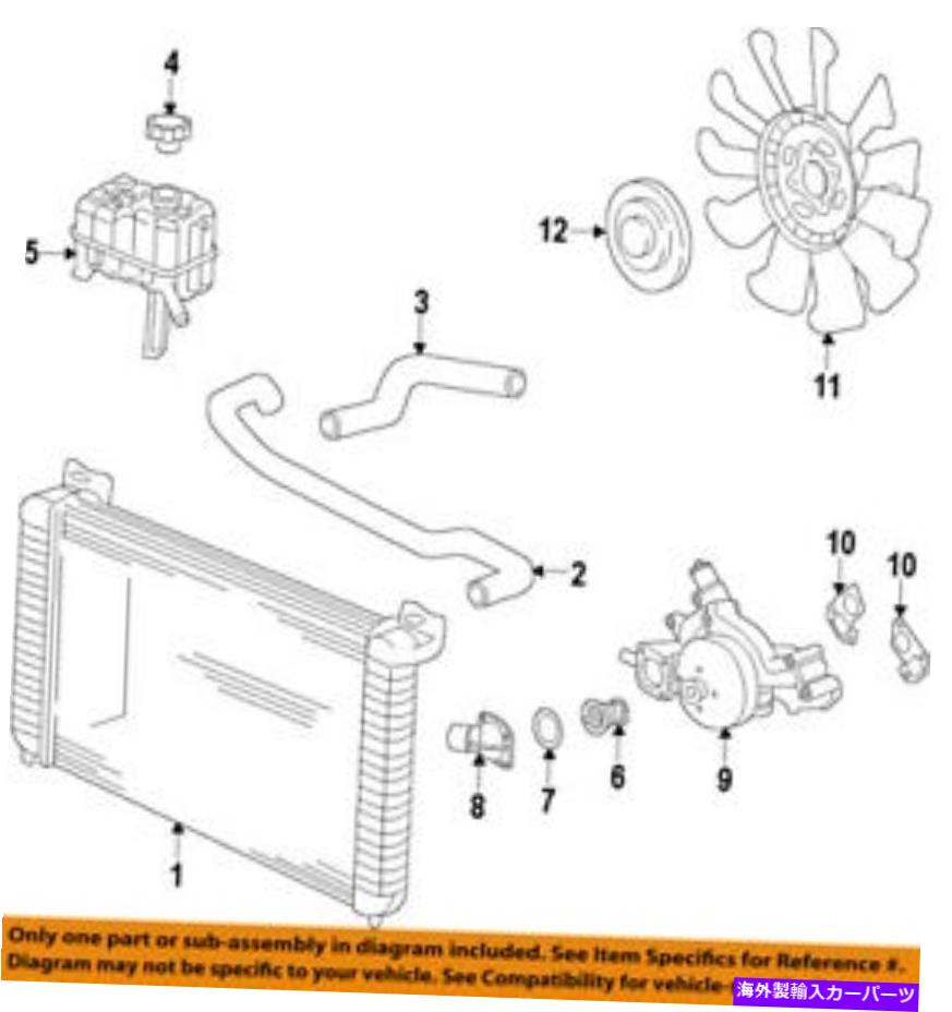 Radiator GM OEM-Radiator 84224661 GM OEM-Radiator 84224661【並行輸入品】