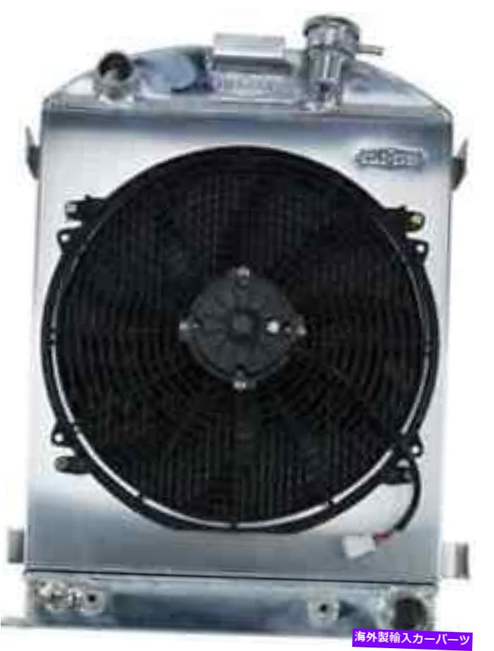 Radiator コールドケースラジエーターSTF902AKアルミニウムパフォーマンスラジエーター1932ハイボーイロードスター Cold Case Radiators STF902AK Aluminum Performance Radiator 1932 Highboy Roadster【並行輸入品】