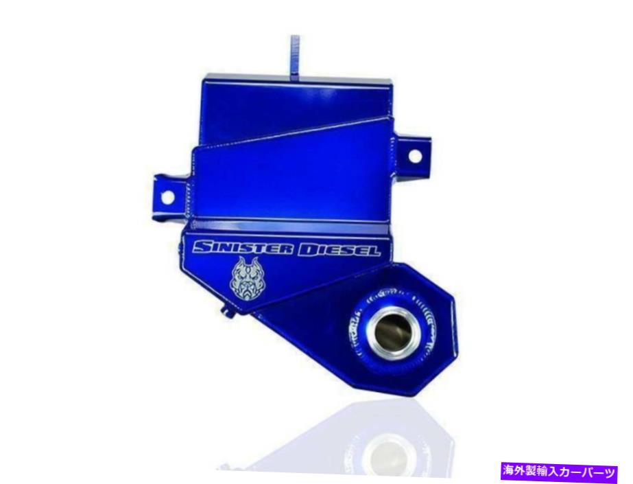 Radiator Sinister Diesel SD-Degas-6.0 2003-2007 Ford 6.0L Degasボトル-Blue Sinister Diesel SD-DEGAS-6.0 2003-2007 Ford 6.0L Degas Bottle - Blue【並行輸入品】|Us Custom Parts Shop USDM
