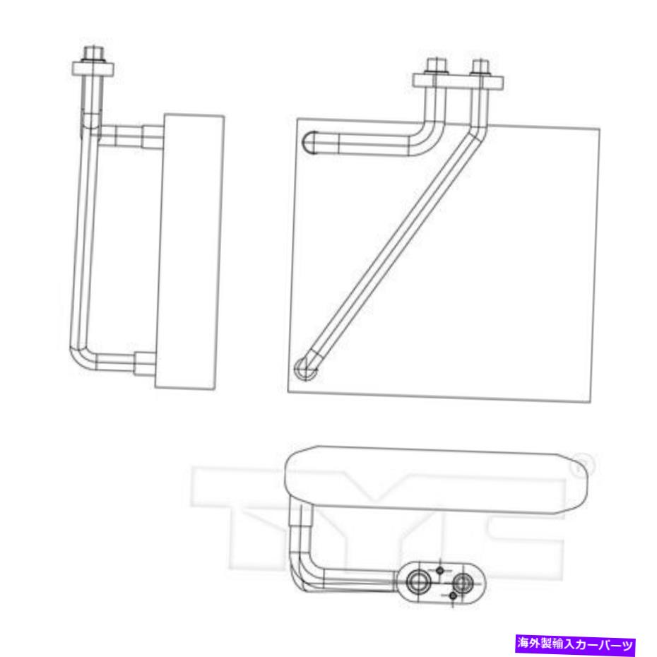 コンデンサー TYC 97210蒸発器 Tyc 97210 Evaporator【並行輸入品】