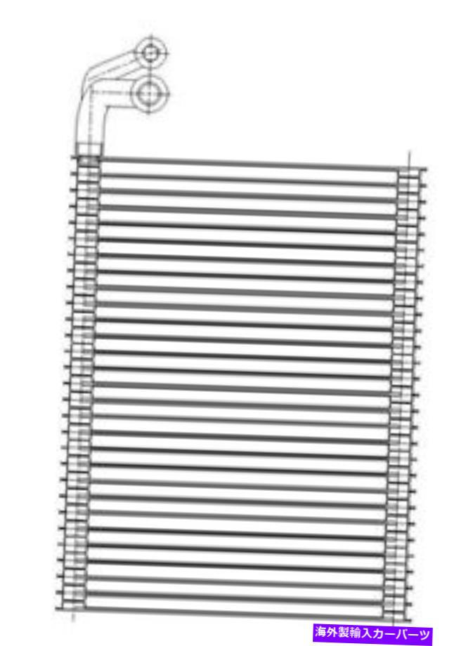 コンデンサー A/C蒸発器コアフロントTYC 97193 A/C Evaporator Core Front TYC 97193【並行輸入品】