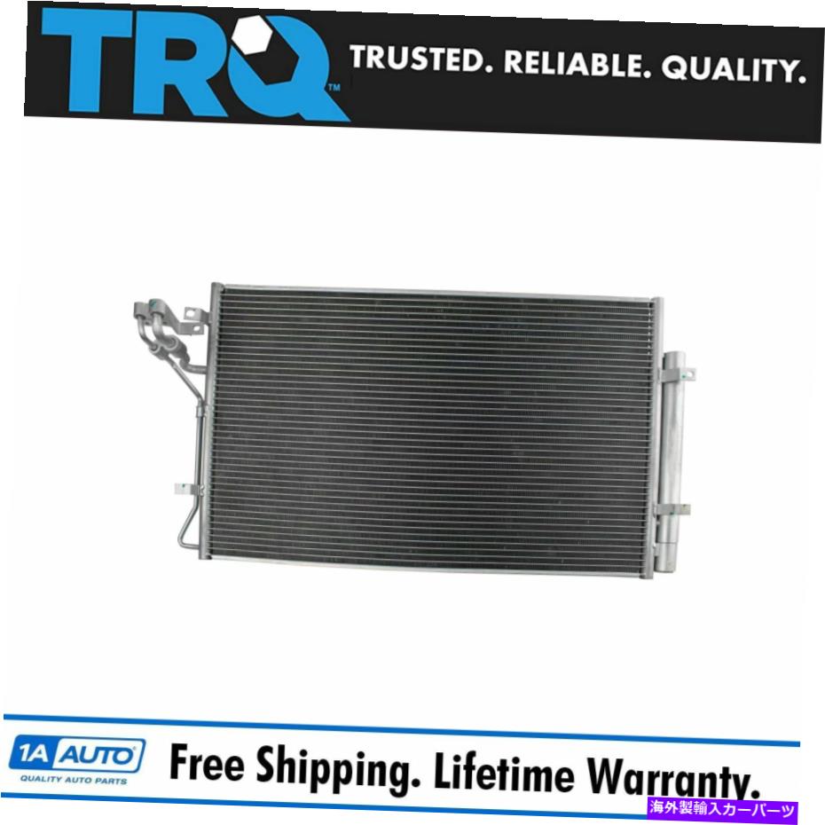 コンデンサー Hyundai Genesis Coupe 2.0lのためのTRQ A/ Cコンデンサー付きドライバーアセンブリ付き TRQ A/C Condenser w/ Receiver Drier Assembly for Hyundai Genesis Coupe 2.0L【並行輸入品】