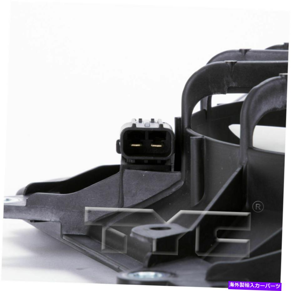 コンデンサー A/CコンデンサーファンアセンブリRight Tyc 611290フィット09-14ホンダフィット A/C Condenser Fan Assembly Right TYC 611290 fits 09-14 Honda Fit【並行輸入品】