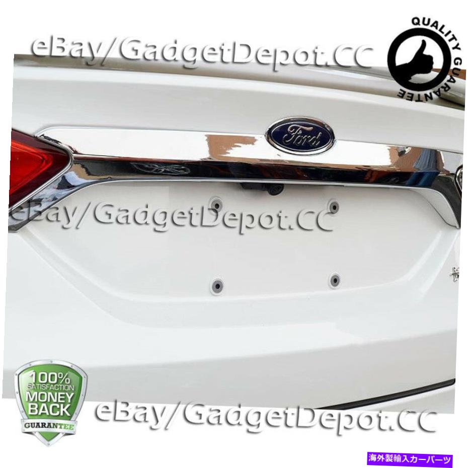 クロームカバー 2013 2014 2015 2016 Ford Fusion LogoカバーのChrome Rear Trunk Streamer Chrome Rear Trunk Streamer For 2013 2014 2015 2016 FORD FUSION Logo Cover【並行輸入品】