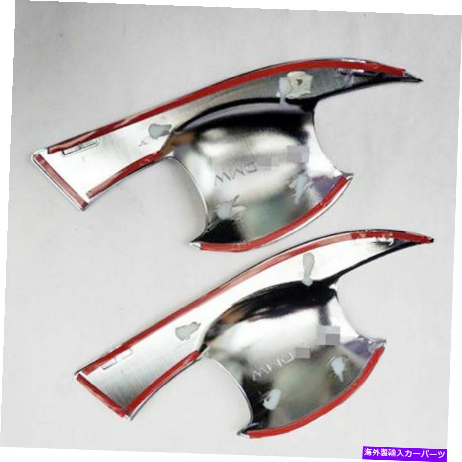 クロームカバー トヨタラブ4ラヴ4 XA40 2018 2013 4 PCSのクロムドアハンドルボウルトリムカバー Chrome Door Handle Bowl Trim Cover For Toyota Rav4 Rav 4 Xa40 2018 2013 4 Pcs【並行輸入品】