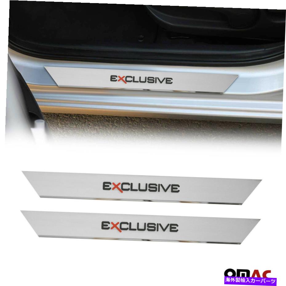 クロームカバー Chrome Door Sill Molding Guard Cover Chevrolet Tahoe用のデジタル印刷 Chrome Door Sill Molding Guard Cover Trim Digital Printed For Chevrolet Tahoe【並行輸入品】