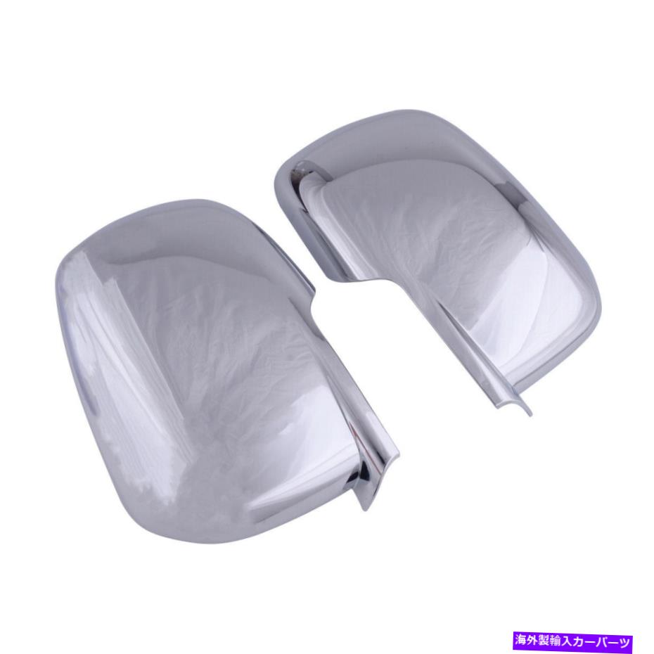クロームカバー ドアミラーカバー左＆右右フィットダッジジャーニービューミラーカバーデコ Door Mirror Cover Left & Right Fit for Dodge Journey Rear View Mirror Cover Deco【並行輸入品】