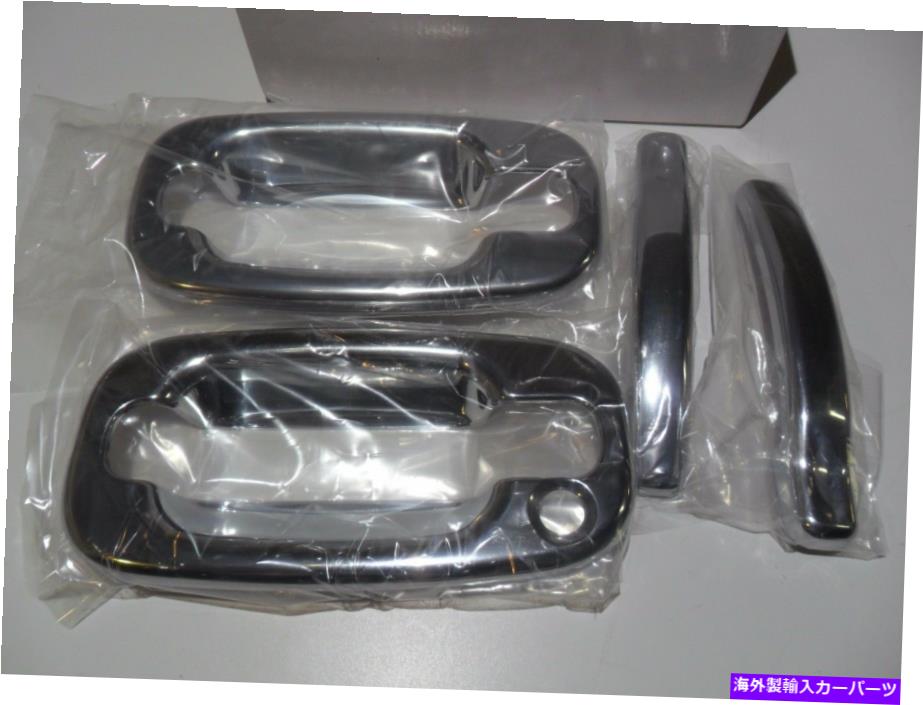 クロームカバー CCIDH68101Bクロムドアハンドルカバー2DR '99 -'06 SILVERADO/SIERRA NEW CCIDH68101B Chrome Door Handle Cover 2DR '99 - '06 Silverado/Sierra NEW【並行輸入品】
