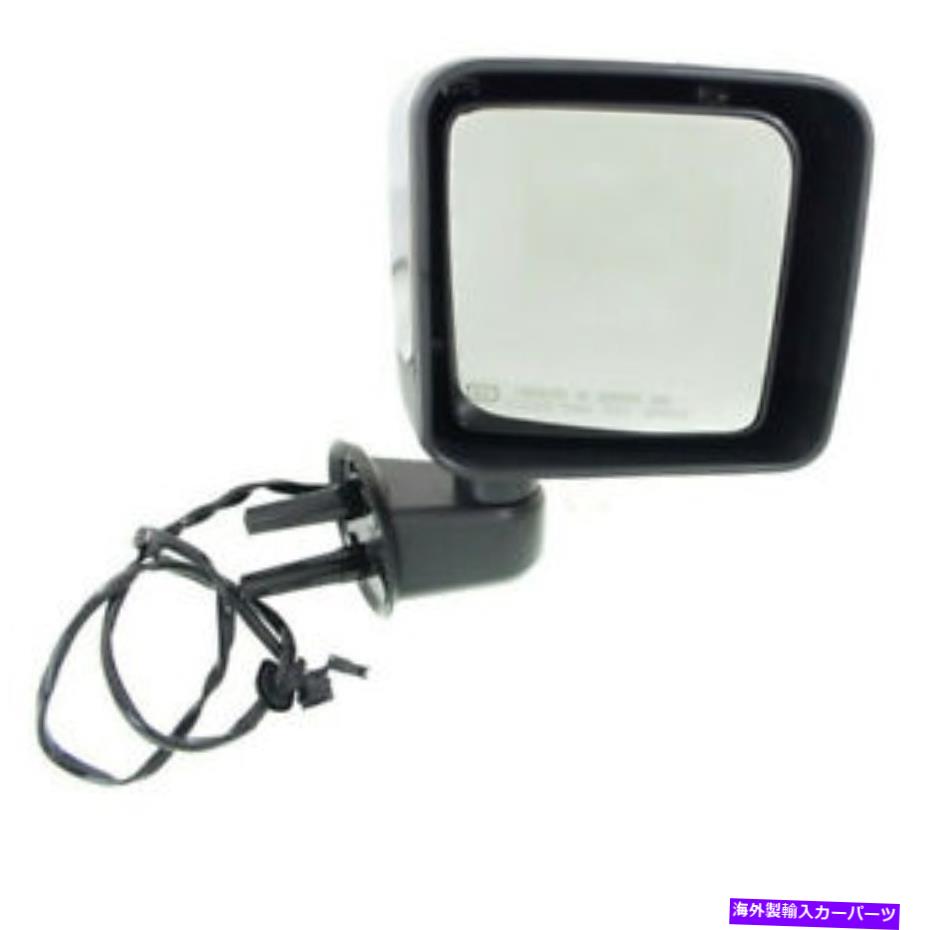 エンジンカバー 15-18のラングラーリアビューミラーアセンブリパワー加熱クロムキャップ右側 For 15-18 Wrangler Rear View Mirror Assembly Power Heated Chrome Cap Right Side【並行輸入品】