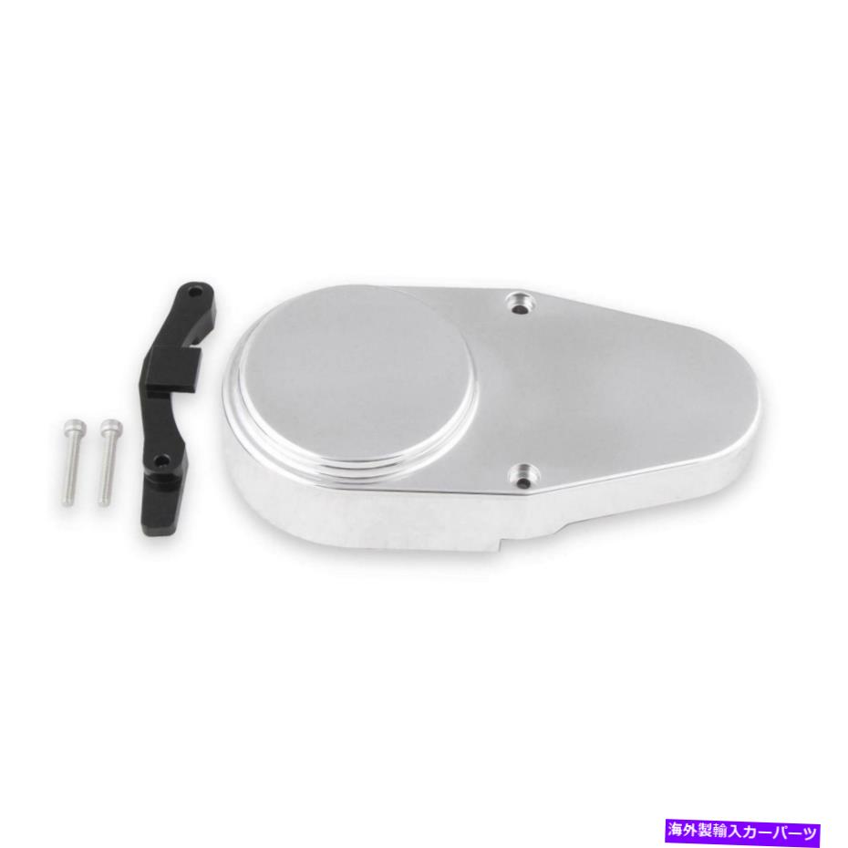 エンジンカバー Holley 97-157ミッドマウントアクセサリードライブテンショナーカバー、ポリッシュ Holley 97-157 Mid-Mount Accessory Drive Tensioner Cover, Polished【並行輸入品】
