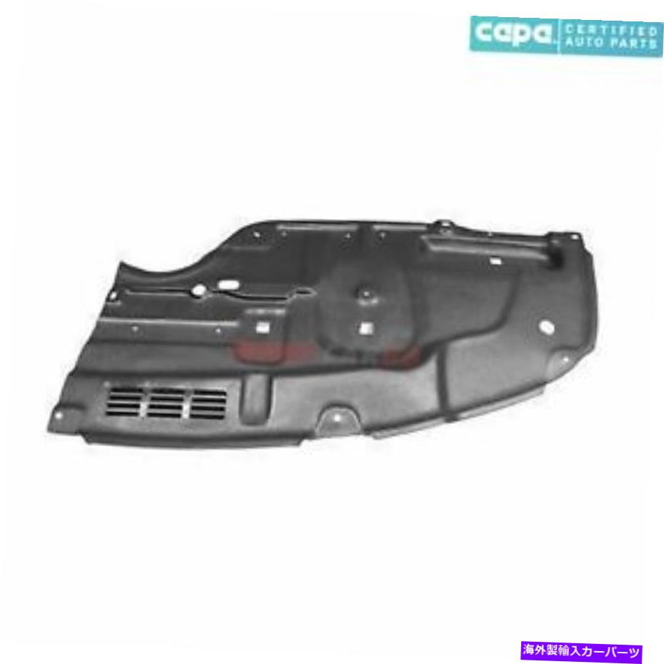エンジンカバー 11-12トヨタアバロンベースセダン4ドアフロント左側のアンダーカーシールドキャパ Fits 11-12 Toyota Avalon Base Sedan 4-Door Front Left Side Undercar Shield Capa【並行輸入品】