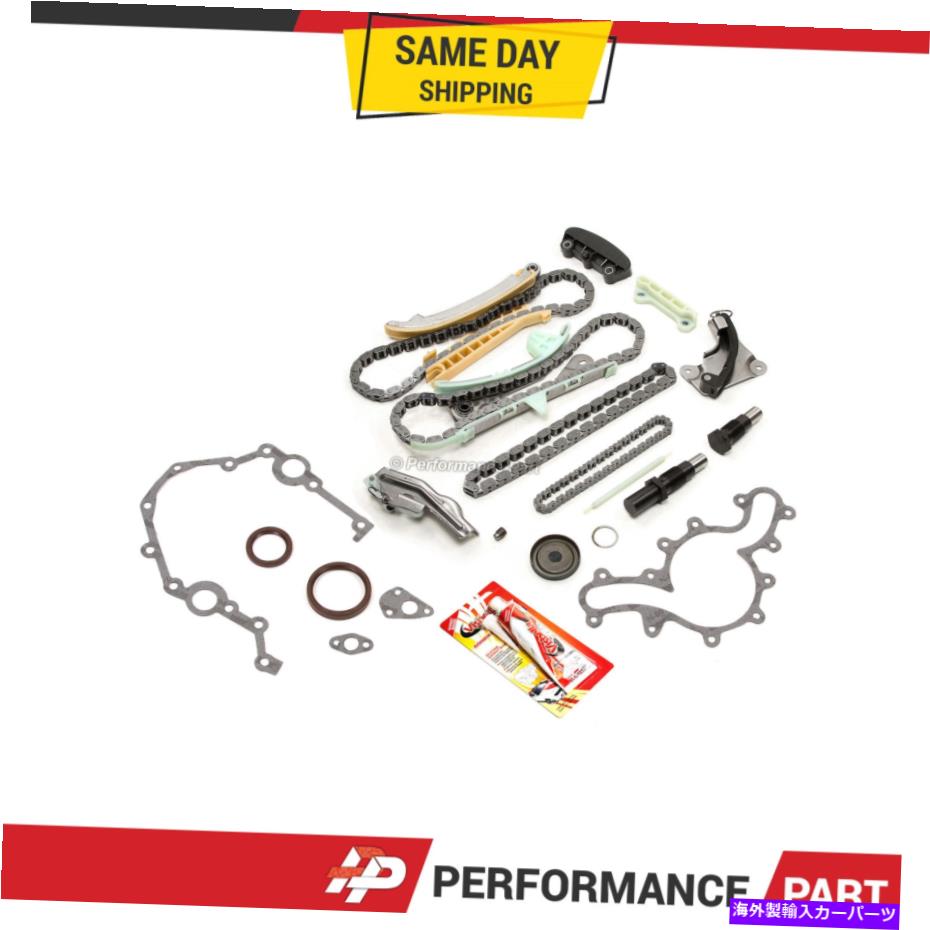 エンジンカバー タイミングチェーンキットw/oギアタイミングカバーガスケット97-06フォードマツダマーキュリー4.0l Timing Chain Kit w/o Gears Timing Cover Gasket for 97-06 Ford Mazda Mercury 4.0L【並行輸入品】