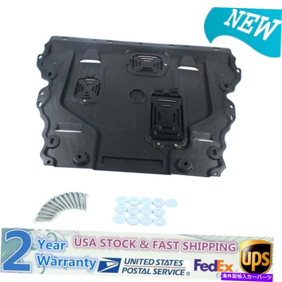 エンジンカバー Ford Fusion Mondeo 2013 2014-2017エンジンの下のカバースプラッシュシールドマッドガード For Ford Fusion Mondeo 2013 2014-2017 Engine Under Cover Splash Shield Mudguard【並行輸入品】