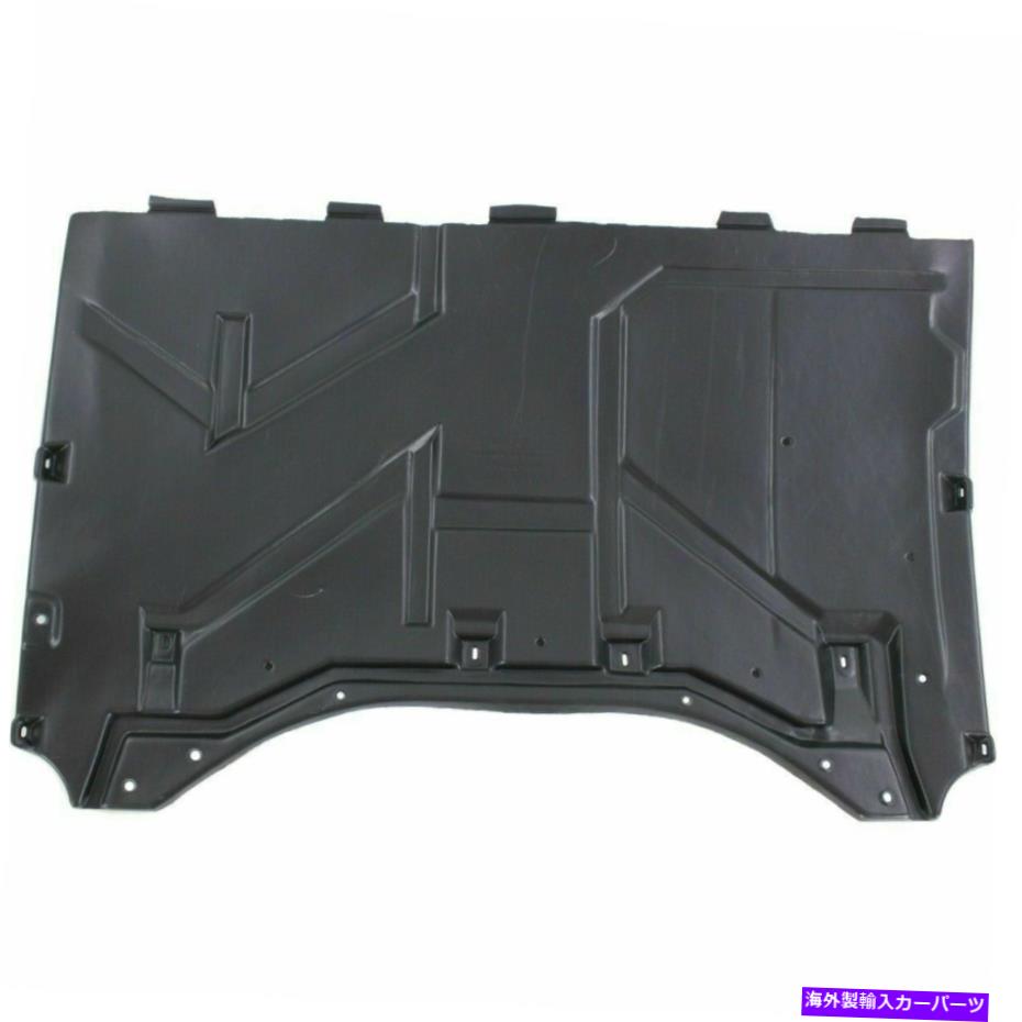 エンジンカバー 10 11 12 13スマートフォートークーペコンバーチブル2ドア用のリアエンジンスプラッシュシールド Rear Engine Splash Shield For 10 11 12 13 Smart Fortwo Coupe Convertible 2-Door【並行輸入品】
