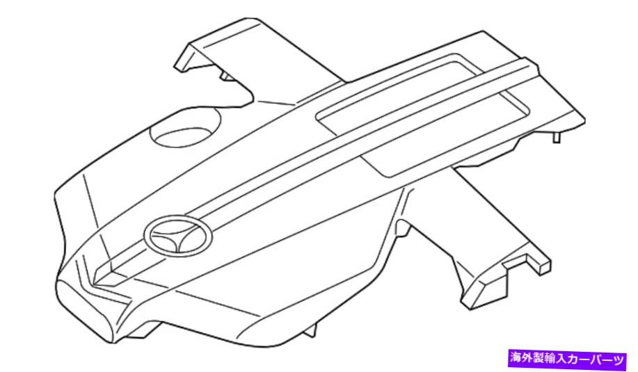 エンジンカバー 本物のメルセデスベンツエンジンカバー276-010-89-04 Genuine Mercedes-Benz Engine Cover 276-010-89-04【並行輸入品】