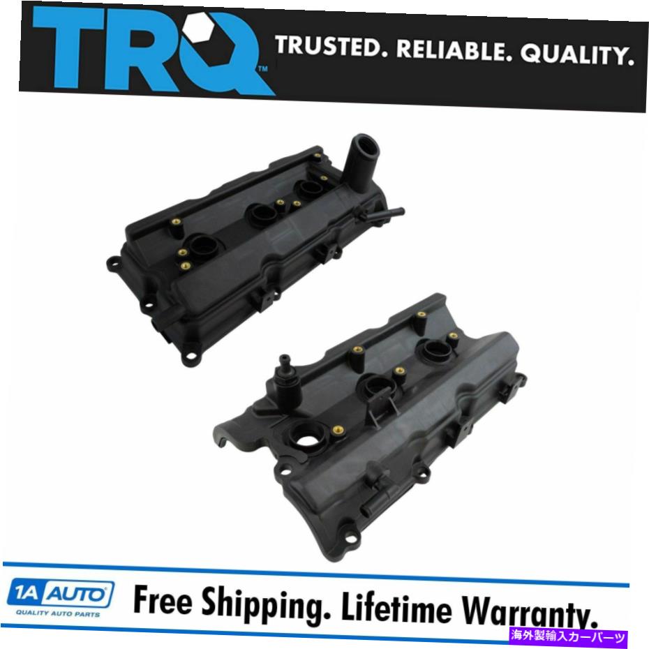 エンジンカバー TRQバルブカバー＆ガスケットキットと日産350Z Infiniti G35 V6 3.5L用ペア TRQ Valve Cover & Gasket Kit & Pair for Nissan 350Z Infiniti G35 V6 3.5L【並行輸入品】
