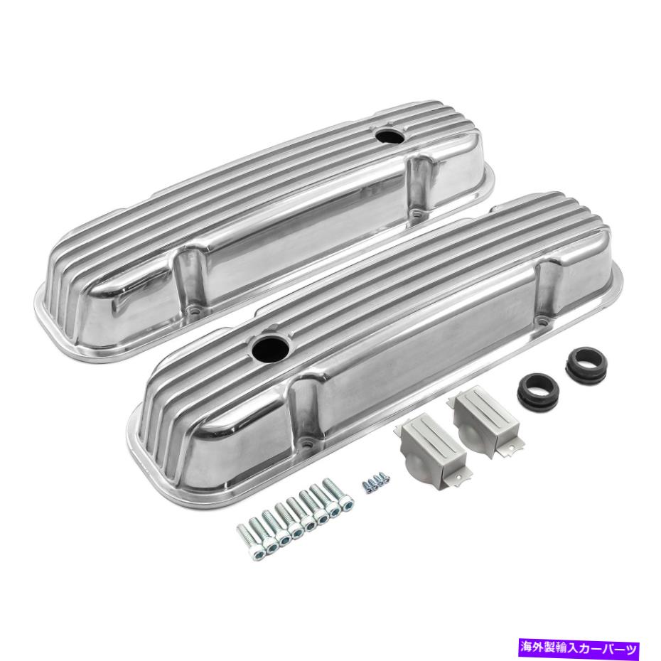 エンジンカバー PCE PCE314.1162バルブはポンティアックV8をカバーしています PCE PCE314.1162 Valve Covers Pontiac V8【並行輸入品】