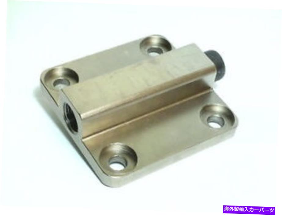 エンジンカバー VWタイプ1 2空圧エンジンフルフローフローオイルポンプカバー圧力リリーフバルブ付き Vw Type 1 2 aircooled engine full flow oil pump cover with pressure relief valve【並行輸入品】