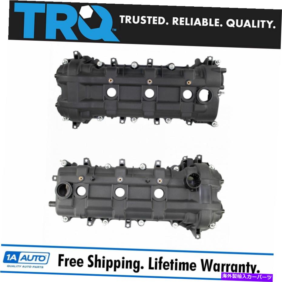 エンジンカバー TRQエンジンバルブカバーアセンブリLH RHキットダッジクライスラージープ3.6L用 TRQ Engine Valve Cover Assembly LH RH Kit Pair for Dodge Chrysler Jeep 3.6L【並行輸入品】