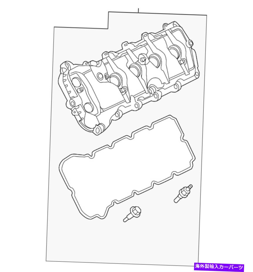 エンジンカバー 本物のフォードバルブカバーKR3Z-6582-B Genuine Ford Valve Cover KR3Z-6582-B【並行輸入品】