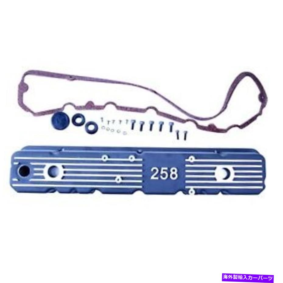 エンジンカバー ジープCJ5 CJ6 CJ7 CJ8 YJ XJ SJ ALIMエンジンバルブカバー17401.15 Fits Jeep CJ5 CJ6 CJ7 CJ8 YJ XJ SJ Alum Engine Valve Covers 17401.15【並行輸入品】