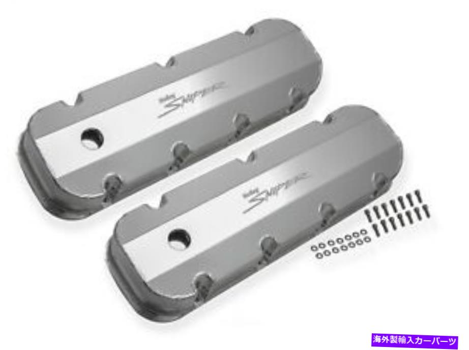 エンジンカバー Holley Performance 890004アルミニウムバルブカバーセット Holley Performance 890004 Aluminum Valve Cover Set【並行輸入品】｜Us Custom Parts Shop USDM