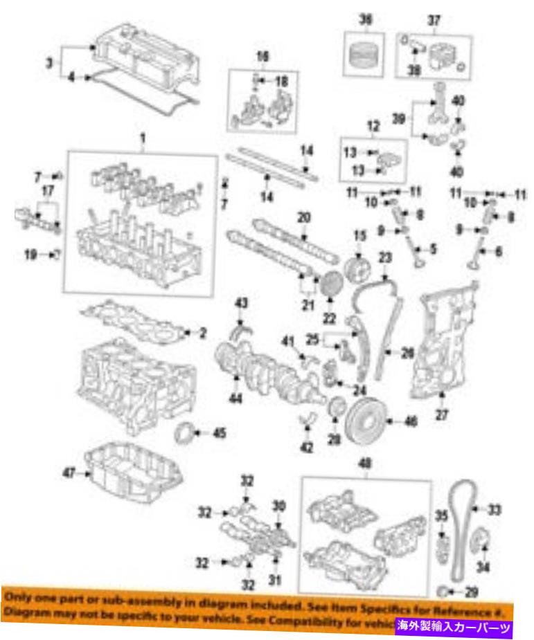 エンジンカバー Acura Honda OEM 2017 ILX-Engineタイミングカバー114105x6J10 Acura HONDA OEM 2017 ILX-Engine Timing Cover 114105X6J10【並行輸入品】｜Us Custom Parts Shop USDM