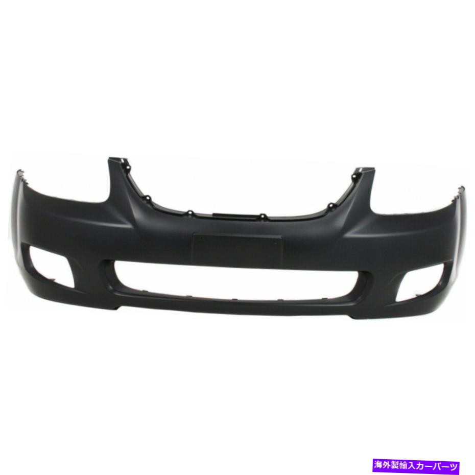 エンジンカバー Kia Spectra Bumper Cover 2007 2008 2009 |フロント|プライミング| 4ドア|セダン For Kia Spectra Bumper Cover 2007 2008 2009 | Front | Primed | 4-Door | Sedan【並行輸入品】
