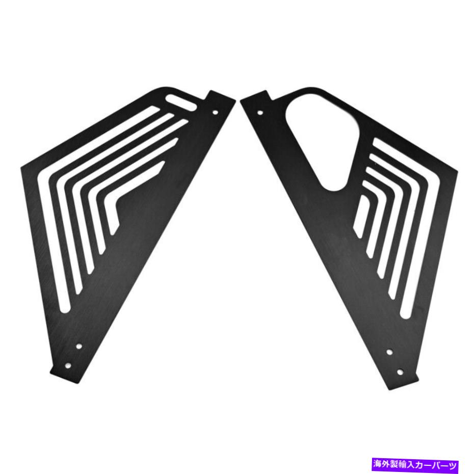 エンジンカバー Corvette C8 2020 2021 22左+右の黒い酸化エンジンベイパネルカバー Black Oxidation Engine Bay Panel Covers for CORVETTE C8 2020 2021 22 Left+Right【並行輸入品】