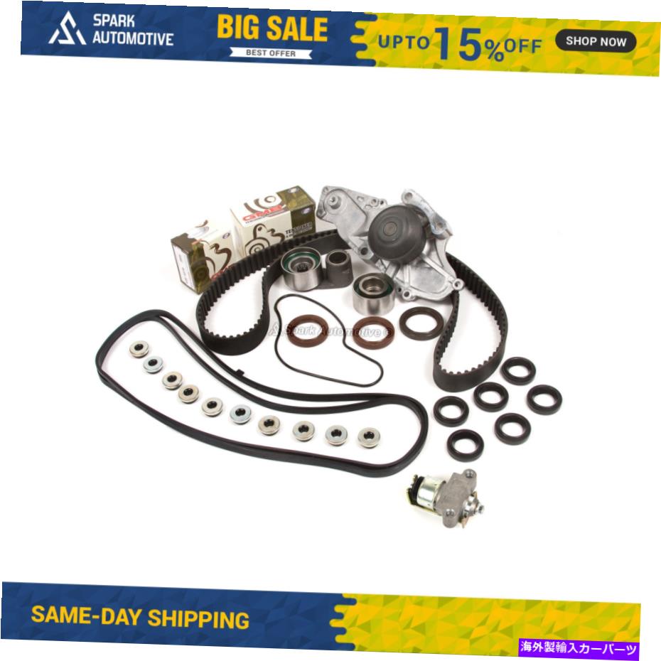 エンジンカバー タイミングベルトキットウォーターポンプバルブカバーフィットホンダアコードACURA CL 3.0L J30A1 Timing Belt Kit Water Pump Valve Cover Fit Honda Accord Acura CL 3.0L J30A1【並行輸入品】