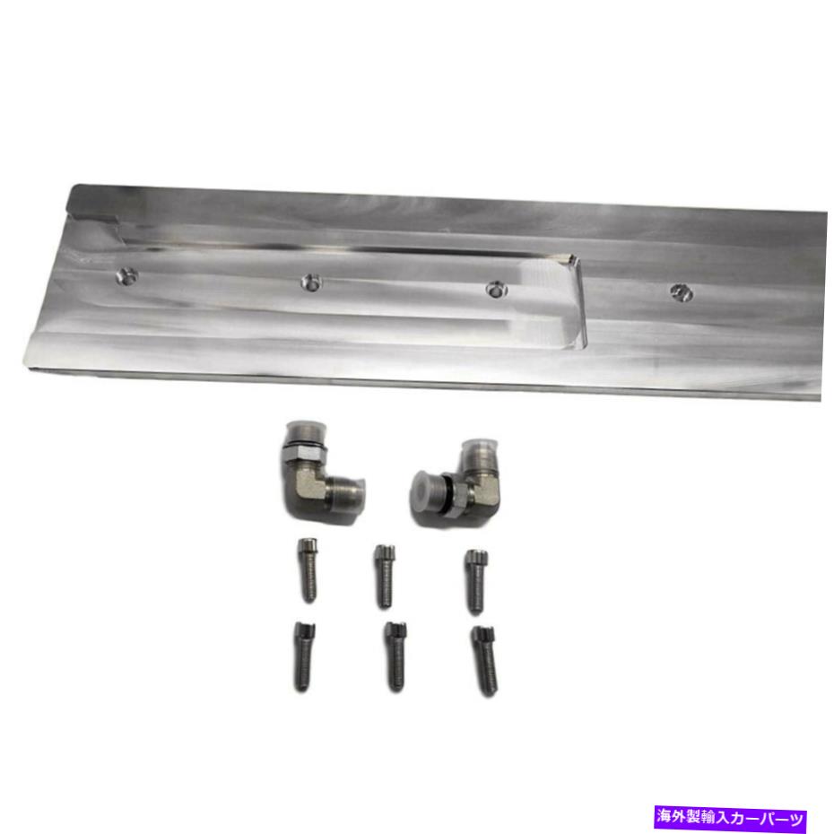 エンジンカバー カミンズ5.9L 12V 24V 1989-2002ビレットタペットカバービレットアルミニウムキットnew For Cummins 5.9L 12v 24v 1989 - 2002 Billet Tappet Cover Billet Aluminum Kit New【並行輸入品】