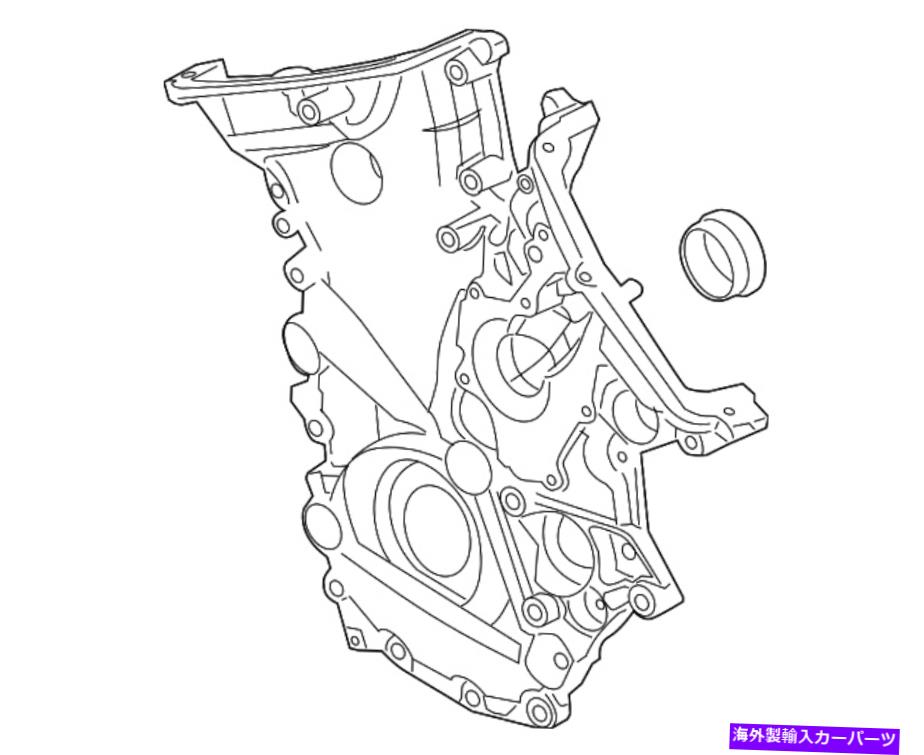 エンジンカバー 本物のフォードエンジンタイミングカバーHL3Z-6019-A Genuine Ford Engine Timing Cover HL3Z-6019-A【並行輸入品】