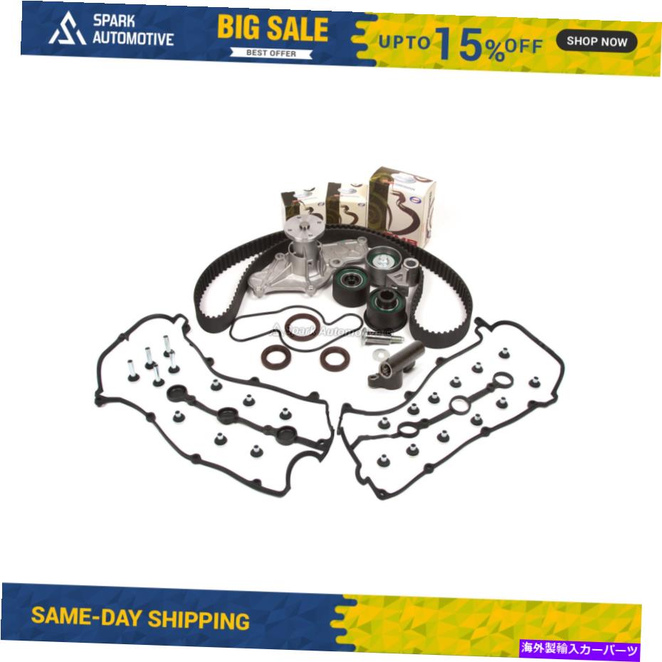 エンジンカバー タイミングベルトキットウォーターポンプバルブカバーフィット92-94フォードプローブマツダ626 mx6 2.5 kl Timing Belt Kit Water Pump Valve Cover Fit 92-94 Ford Probe Mazda 626 MX6 2.5 KL【並行輸入品】