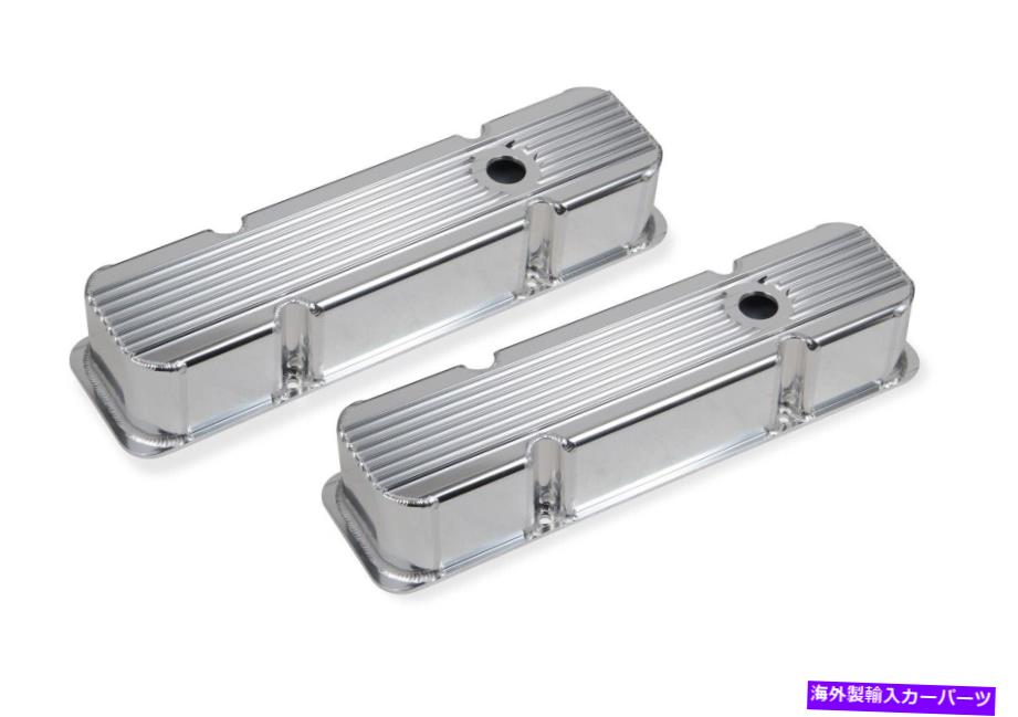 エンジンカバー MRガスケット6814Gアルミニウムバルブカバー Mr Gasket 6814G Aluminum Valve Cover【並行輸入品】