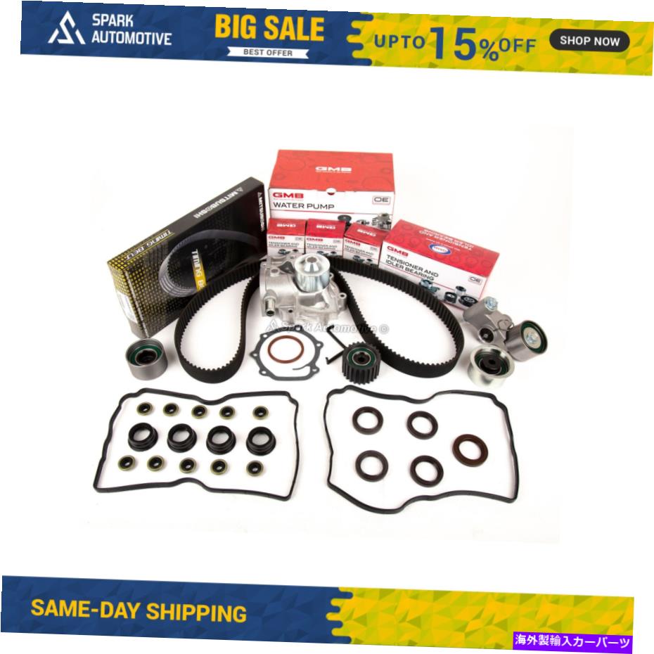 エンジンカバー タイミングベルトキットウォーターポンプフィットカバーガスケット00-05スバルレガシーbaja sohc ej25 Timing Belt Kit Water Pump Fit Cover Gasket 00-05 Subaru Legacy Baja SOHC EJ25【並行輸入品】