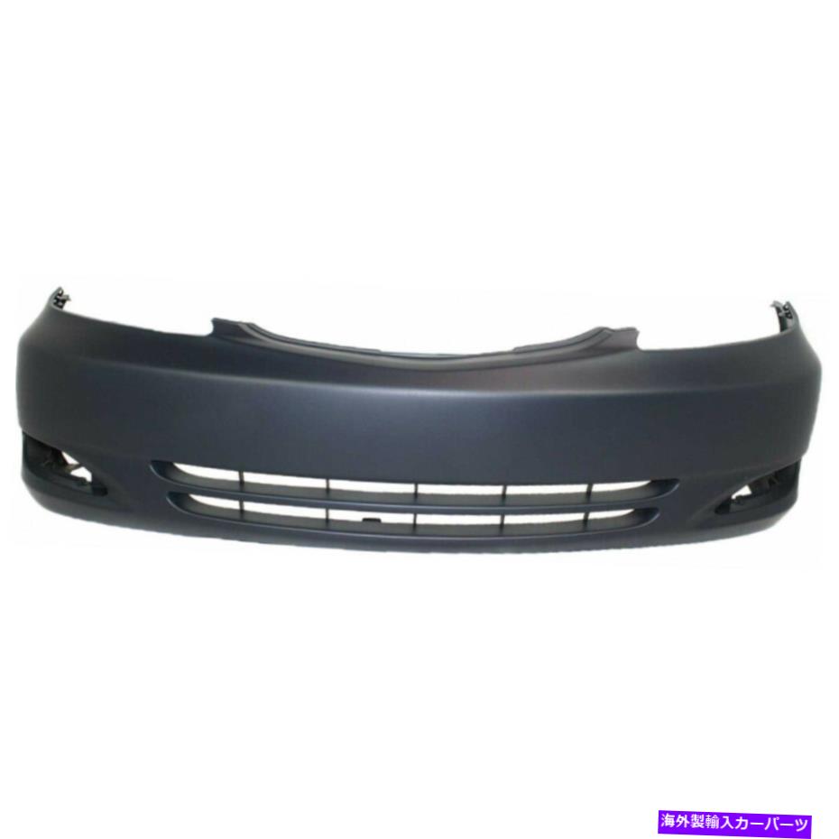 エンジンカバー トヨタカムリバンパーカバー2002 2003 2004の場合|フロント|フォグライト穴のプライミング For Toyota Camry Bumper Cover 2002 2003 2004 | Front | Primed w/ Fog Light Holes【並行輸入品】