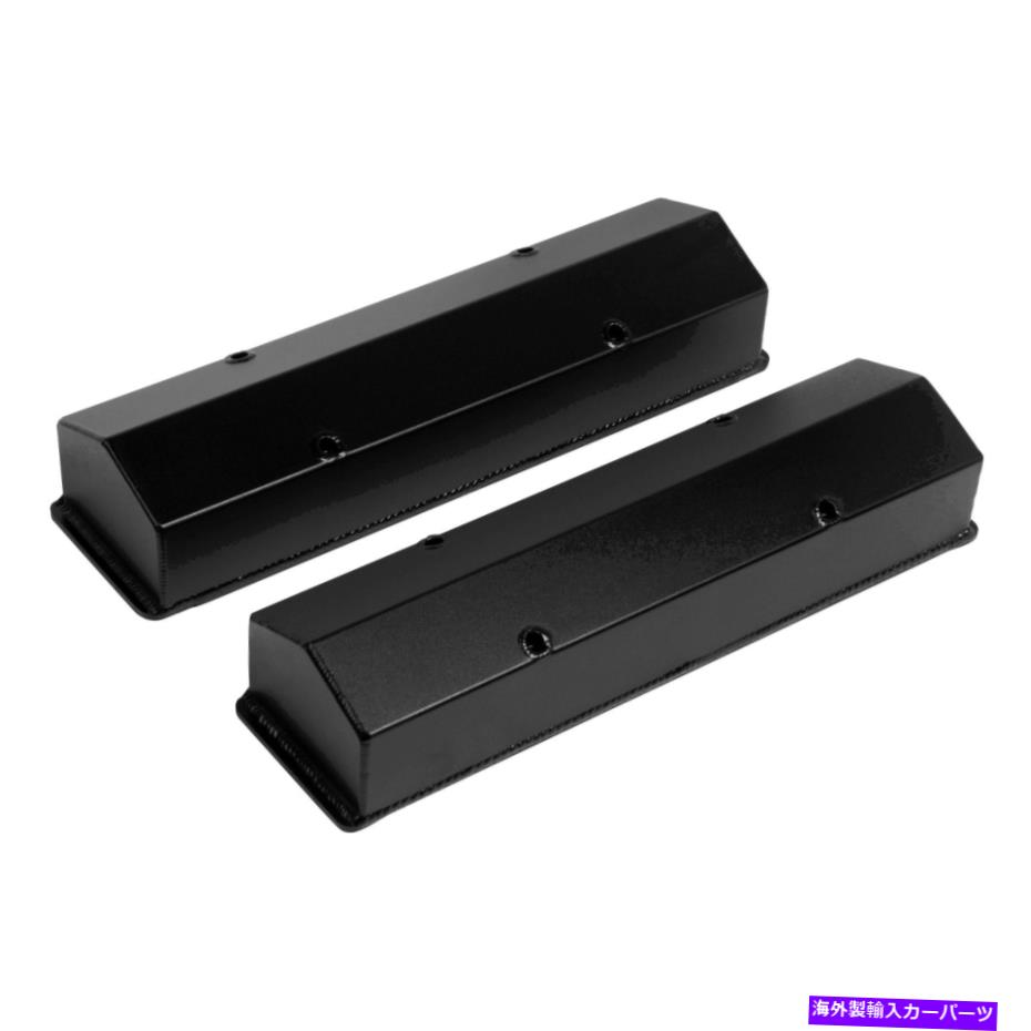 エンジンカバー Chevy K20 1975 Mr. Gasket 6811bg太いレールバルブカバーセット For Chevy K20 1975 Mr. Gasket 6811BG Thick Rail Valve Cover Set【並行輸入品】
