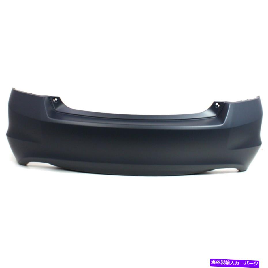 エンジンカバー 2008-12のバンパーカバーデュアルエキゾーストホールリアカのホンダアコード6cyl Bumper Cover For 2008-12 Honda Accord 6Cyl With Dual Exhaust Holes Rear CAPA【並行輸入品】