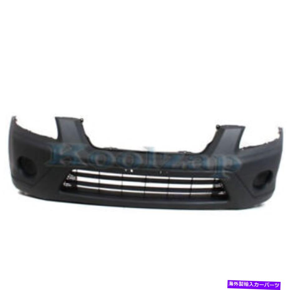 エンジンカバー 05-06 CRV EX/LXフロントバンパーカバーアセンブリプラスチックテクスチャブラックHO1000225 For 05-06 CRV EX/LX Front Bumper Cover Assembly Plastic Textured Black HO1000225【並行輸入品】