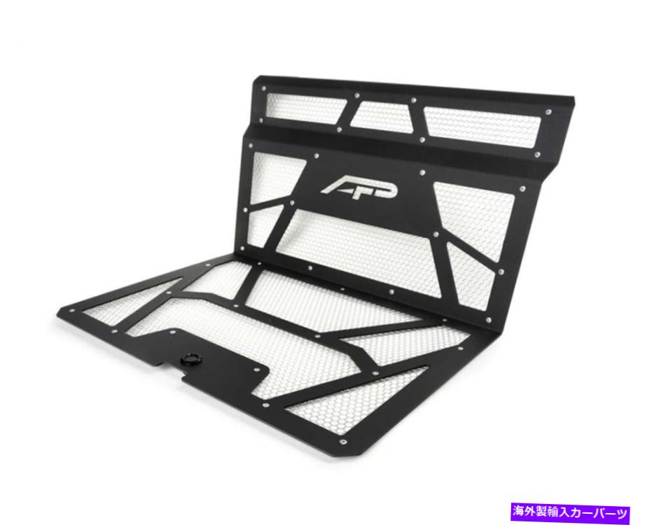 エンジンカバー エージェンシーパワーベントエンジンカバーマットブラック| RAW Polaris RZR 2014-2018 Agency Power Vented Engine Cover Matte Black | Raw Polaris RZR 2014-2018【並行輸入品】