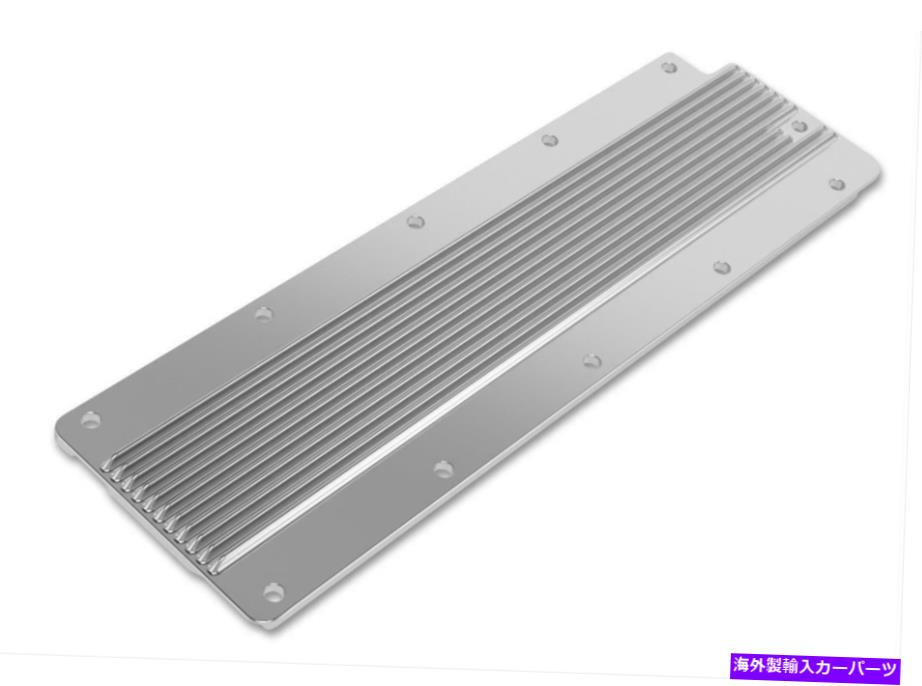 エンジンカバー Holley 241-267 LSエンジンオイルバレーカバープレートフィン付き磨かれたLS2 LS7 LSX Holley 241-267 LS Engine Oil Valley Cover Plate Finned Polished LS2 LS3 LS7 LSX【並行輸入品】