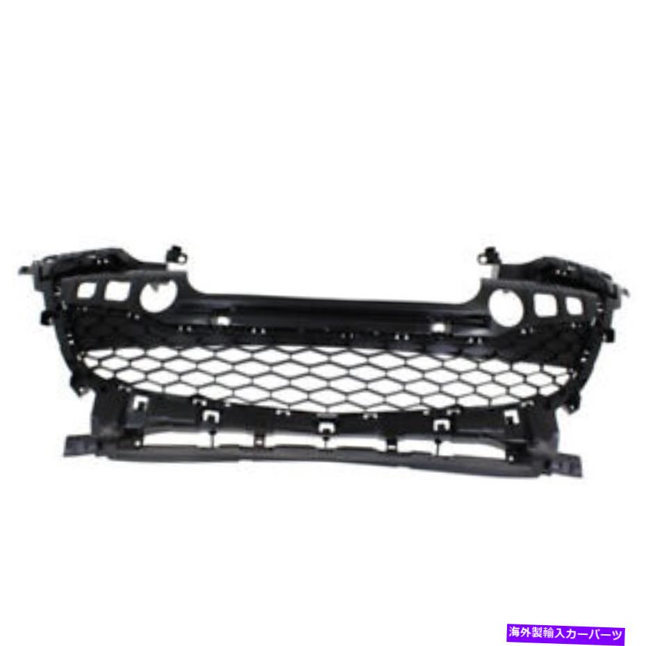 エンジンカバー 12-13のMazda3 2.0Lおよび2.5Lフロントバンパーカバーグリルアセンブリテクスチャーグレー For 12-13 Mazda3 2.0L & 2.5L Front Bumper Cover Grille Assembly Textured Gray【並行輸入品】
