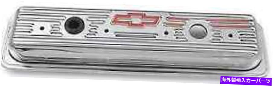 エンジンカバー Proform 141-107 Chevy Small Blockエンジン用のクロムショートバルブカバーのペア PROFORM 141-107 Pair of Chrome Short Valve Covers for Chevy Small Block Engines【並行輸入品】