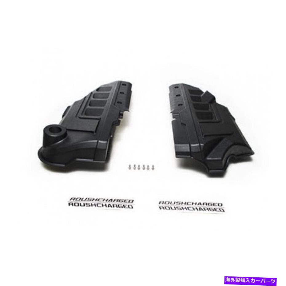 エンジンカバー Roush 422161 18-20 Ford Mustang GT 5.0L V8用のスーパーチャージエンジンコイルカバー Roush 422161 Supercharged Engine Coil Cover for 18-20 Ford Mustang GT 5.0L V8【並行輸入品】