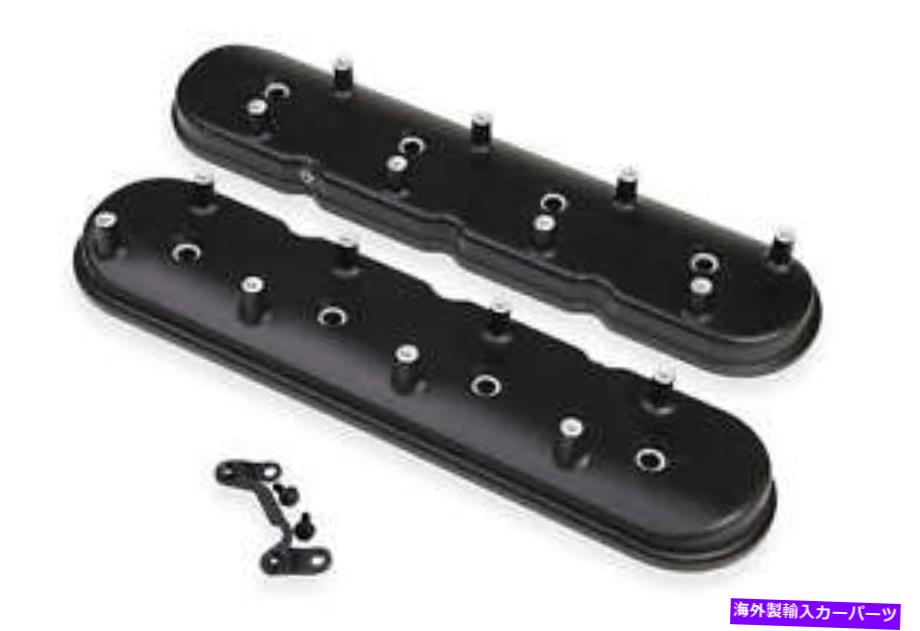 エンジンカバー Holley Satin Black LS Valveは、ドライサンプアプリケーションの標準高さをカバーしています Holley Satin Black LS Valve Covers Standard Height for Dry Sump Applications【並行輸入品】|Us Custom Parts Shop USDM