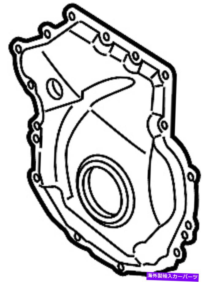 エンジンカバー VW/アウディ/ポルシェ06K109210AFエンジンタイミングカバー（フロント VW/Audi/Porsche 06K109210AF Engine Timing Cover (Front【並行輸入品】